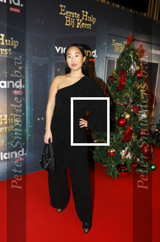 Amsterdam 6 december 2023
Premiere eerste hulp bij kerst  in Pathe Noord van Videoland. Roosmarijn Windt
