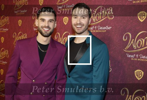 Amsterdam 8 december 2023
Premiere Wonka in Pathe Noord. Rutger Vink & Thomas van Grinsven