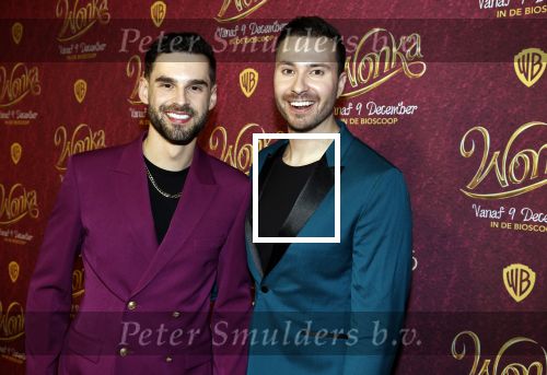 Amsterdam 8 december 2023
Premiere Wonka in Pathe Noord. Rutger Vink & Thomas van Grinsven