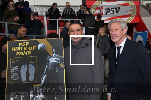 Eindhoven, 7 December 2023
Kompetitiewedstrijd PSV-SC Heerenveen, eindstand 2-0
Ruud Gullit bij de Walk of Fame