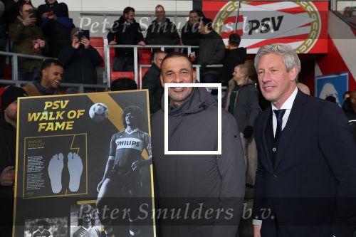 Eindhoven, 7 December 2023
Kompetitiewedstrijd PSV-SC Heerenveen, eindstand 2-0
Ruud Gullit bij de Walk of Fame