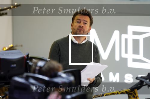 Amsterdam 21 december 2023
Presentatie nieuwe ploeg Visma Lease a Bike bij Move in Amsterdam. Pers chef Sander Kleikers
