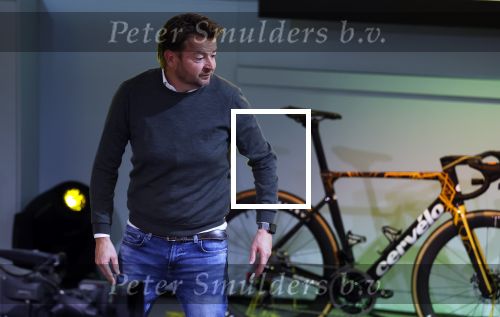 Amsterdam 21 december 2023
Presentatie nieuwe ploeg Visma Lease a Bike bij Move in Amsterdam. Pers chef Sander Kleikers