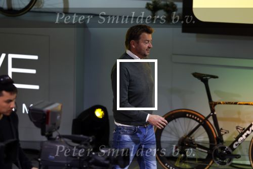 Amsterdam 21 december 2023
Presentatie nieuwe ploeg Visma Lease a Bike bij Move in Amsterdam. Pers chef Sander Kleikers