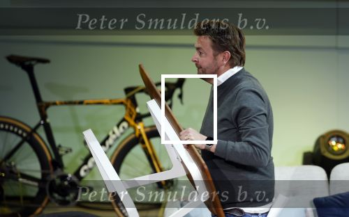 Amsterdam 21 december 2023
Presentatie nieuwe ploeg Visma Lease a Bike bij Move in Amsterdam. Pers chef Sander Kleikers