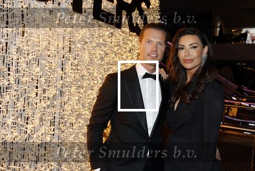 Amsterdam 9 december 2023
VIP dag van de luxury fair in de RAI. 
sebastian Arnesen met vriendin