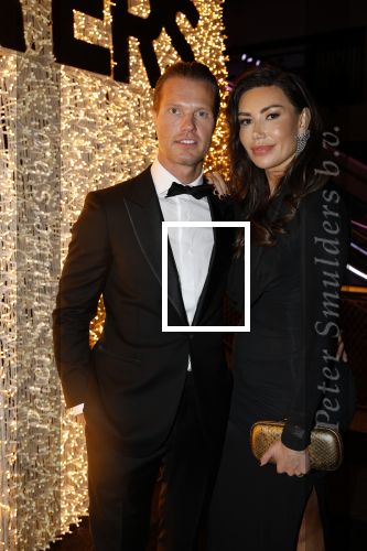 Amsterdam 9 december 2023
VIP dag van de luxury fair in de RAI. 
sebastian Arnesen met vriendin