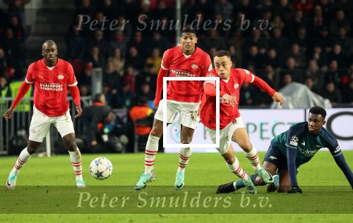 Eindhoven, 12 December 2023
Voorronde Champions League Seizoen 2023-2024
PSV-Arsenal FC , eindstand 1-1
Sergino Dest