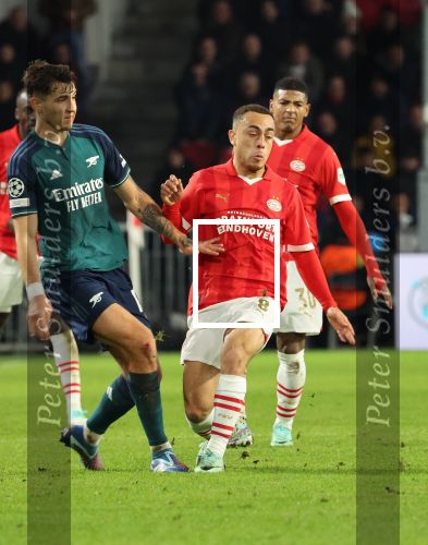 Eindhoven, 12 December 2023
Voorronde Champions League Seizoen 2023-2024
PSV-Arsenal FC , eindstand 1-1
Sergino Dest
