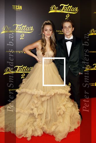 Amsterdam 12 december 2023
Premiere de tata\'s in Tuschinski. Sterre Koning en Sem v d Horst