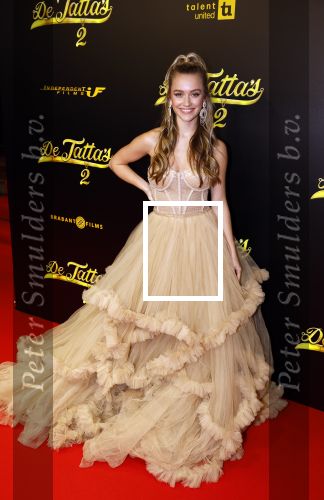 Amsterdam 12 december 2023
Premiere de tata\'s in Tuschinski. Sterre Koning en Sem v d Horst
