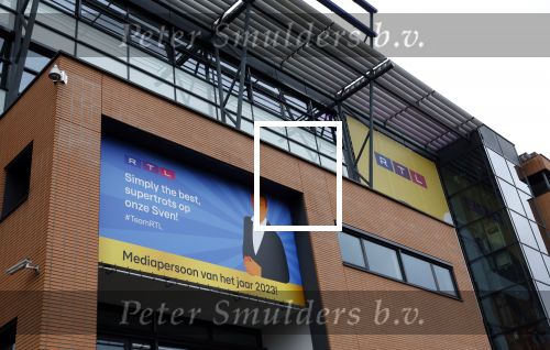Hilversum 21 december 2023
Felicitatie voor Sven sauve op het RTL Gebouw