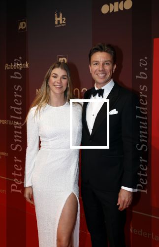 Utrecht 20 december 2023
Sportman / sportvrouw van jaar gala . Tess Wester met partner Mart Lieder