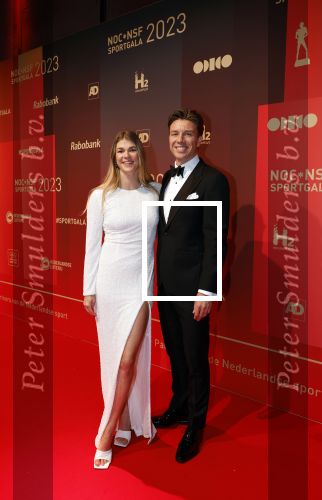 Utrecht 20 december 2023
Sportman / sportvrouw van jaar gala . Tess Wester met partner Mart Lieder