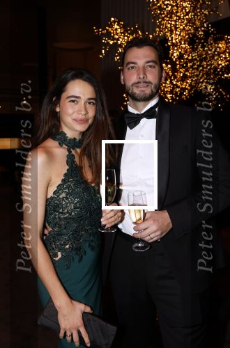 Amsterdam 9 december 2023
VIP dag van de luxury fair in de RAI. Thierry Baudet en zijn vrouw Davide Heijmans met vrienden
