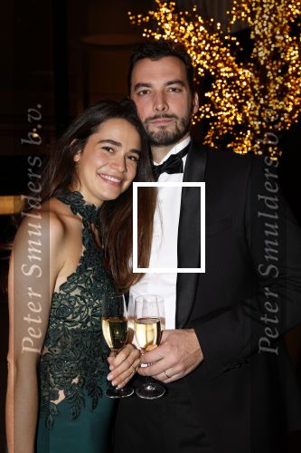 Amsterdam 9 december 2023
VIP dag van de luxury fair in de RAI. Thierry Baudet en zijn vrouw Davide Heijmans met vrienden