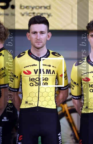 Amsterdam 21 december 2023
Presentatie nieuwe ploeg Visma Lease a Bike bij Move in Amsterdam.  Tiesj Benoot