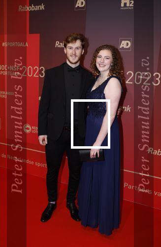 Utrecht 20 december 2023
Sportman / sportvrouw van jaar gala . Tijmen van Loon en partner