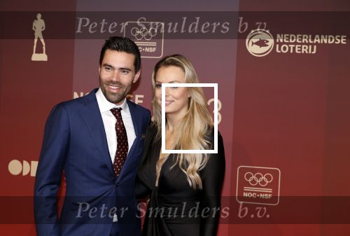 Utrecht 20 december 2023
Sportman / sportvrouw van jaar gala . Tom Dumoulin met nieuwe vriendin
