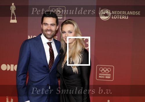 Utrecht 20 december 2023
Sportman / sportvrouw van jaar gala . Tom Dumoulin met nieuwe vriendin