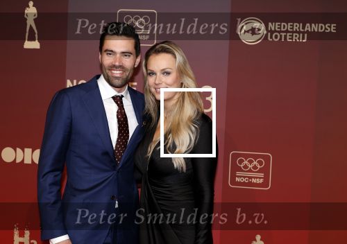 Utrecht 20 december 2023
Sportman / sportvrouw van jaar gala . Tom Dumoulin met nieuwe vriendin