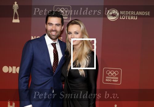 Utrecht 20 december 2023
Sportman / sportvrouw van jaar gala . Tom Dumoulin met nieuwe vriendin