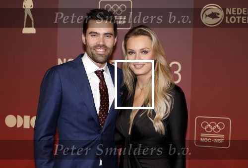 Utrecht 20 december 2023
Sportman / sportvrouw van jaar gala . Tom Dumoulin met nieuwe vriendin