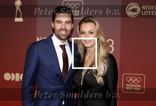 Utrecht 20 december 2023
Sportman / sportvrouw van jaar gala . Tom Dumoulin met nieuwe vriendin