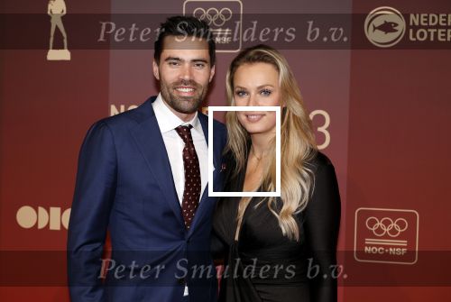 Utrecht 20 december 2023
Sportman / sportvrouw van jaar gala . Tom Dumoulin met nieuwe vriendin