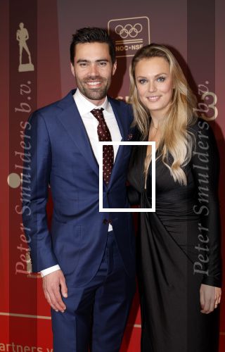 Utrecht 20 december 2023
Sportman / sportvrouw van jaar gala . Tom Dumoulin met nieuwe vriendin