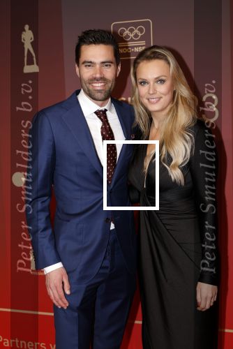Utrecht 20 december 2023
Sportman / sportvrouw van jaar gala . Tom Dumoulin met nieuwe vriendin