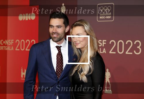 Utrecht 20 december 2023
Sportman / sportvrouw van jaar gala . Tom Dumoulin met nieuwe vriendin