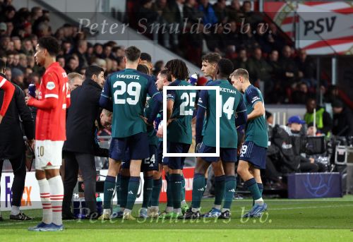 Eindhoven, 12 December 2023
Voorronde Champions League Seizoen 2023-2024
PSV-Arsenal FC , eindstand 1-1
Trainer Mikel Arteta Arsenal FC