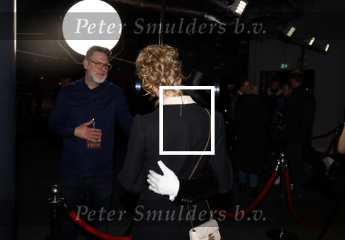 Amsterdam 8 december 2023
Premiere Wonka in Pathe Noord. Wibi Soerjadi met vriendin