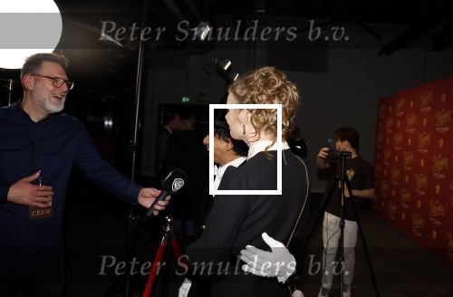 Amsterdam 8 december 2023
Premiere Wonka in Pathe Noord. Wibi Soerjadi met vriendin