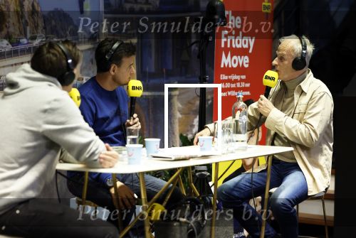 Amsterdam 8 december 2023
Radio Programma the friday Move van  Wilfred Genee  (BNR Nieuwsradio) op masters of Luxury . Te gast Rob Kemps en Cor Bakker .