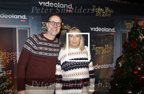 Amsterdam 6 december 2023
Premiere eerste hulp bij kerst  in Pathe Noord van Videoland. Will Koopman en Rogier Visser