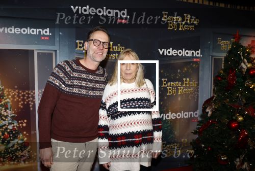 Amsterdam 6 december 2023
Premiere eerste hulp bij kerst  in Pathe Noord van Videoland. Will Koopman en Rogier Visser