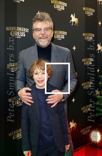 Amsterdam 20 december 2023
Premiere kerstcircus in Carre. William Rutten met zoon