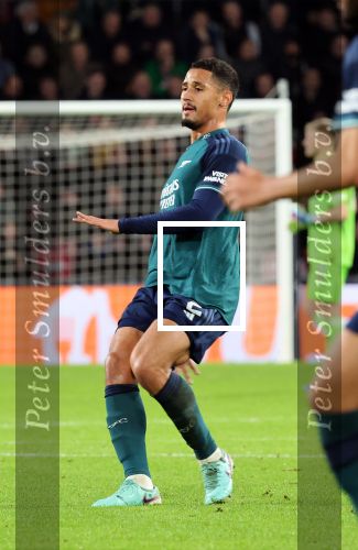 Eindhoven, 12 December 2023
Voorronde Champions League Seizoen 2023-2024
PSV-Arsenal FC , eindstand 1-1
William Saliba Arsenal FC