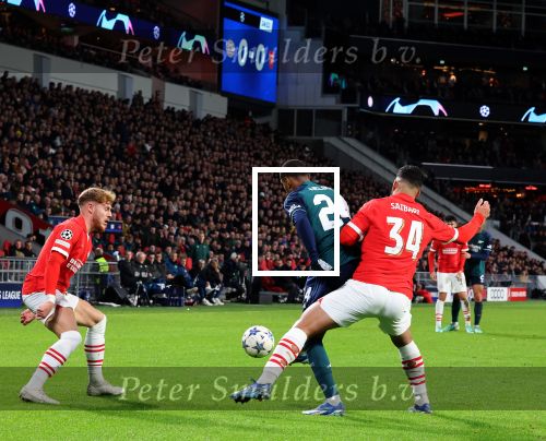 Eindhoven, 12 December 2023
Voorronde Champions League Seizoen 2023-2024
PSV-Arsenal FC , eindstand 1-1
Yorbe Vertessen