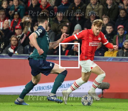 Eindhoven, 12 December 2023
Voorronde Champions League Seizoen 2023-2024
PSV-Arsenal FC , eindstand 1-1
Yorbe Vertessen
