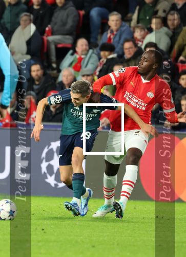 Eindhoven, 12 December 2023
Voorronde Champions League Seizoen 2023-2024
PSV-Arsenal FC , eindstand 1-1