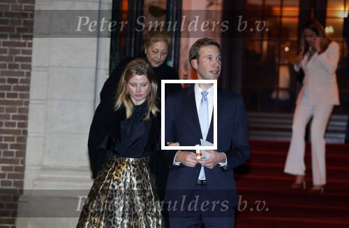 Amsterdam 11 december 2024
Koningspaar Koning Willem Alexander Koningin Maxima  bij contraprestatie Portugese staatsbezoek, Dick Schoof en partner Loes Meurs