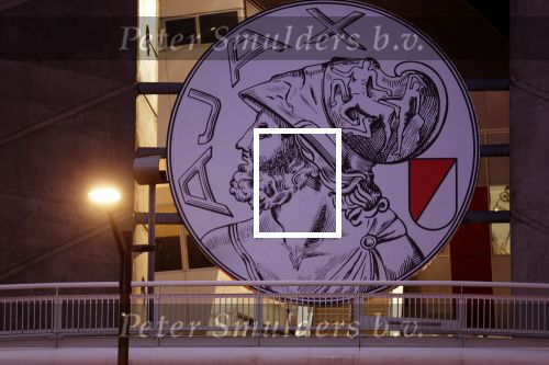 Amsterdam 12 december 2024
Het oude Ajax Logo / embleem is weer in ere hersteld en prijkt op de Johan Cruijff arena