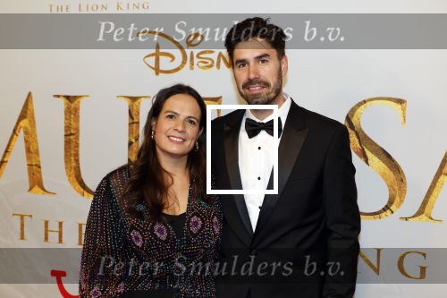 Amsterdam 17 december 2024
Premiere Mufasa (disney) in hotel l\'Europe. Aletha Leidelmeijer met partner