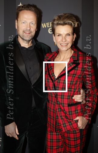 Amsterdam 18 december 2024
Kerstcircus in Carre. Anita Witzier met man