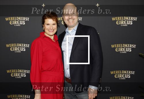 Amsterdam 18 december 2024
Kerstcircus in Carre. Anouk v Nes met partner
