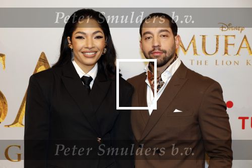 Amsterdam 17 december 2024
Premiere Mufasa (disney) in hotel l\'Europe. April Darby met partner