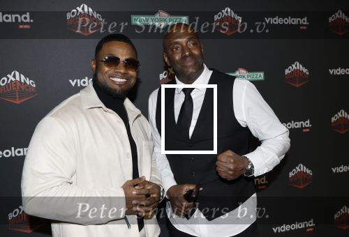 Hilversum 22 december 2024
Boxing infuencers event in studio 21 . Carlos Lens en ...